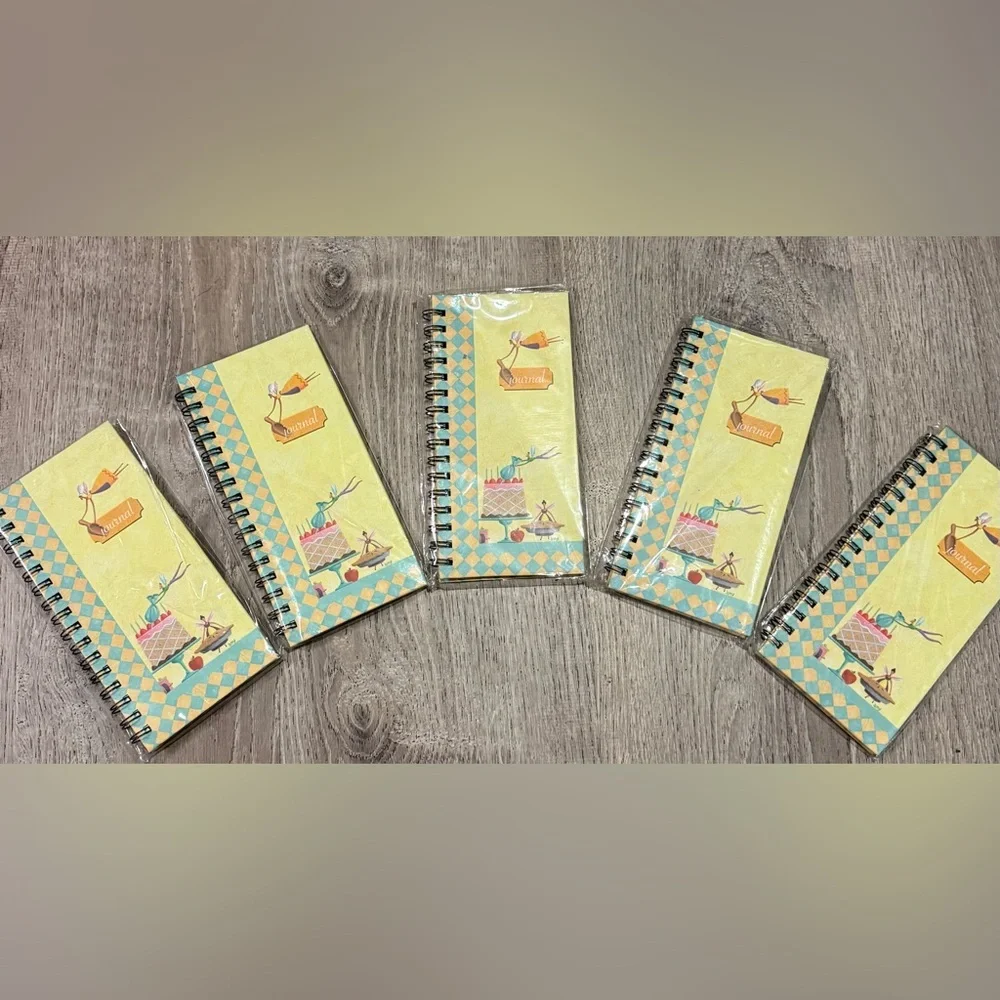 Studio18 Colorful Spiral Journal Set | 5 Pack Lined Notebooks Stationary Bundle